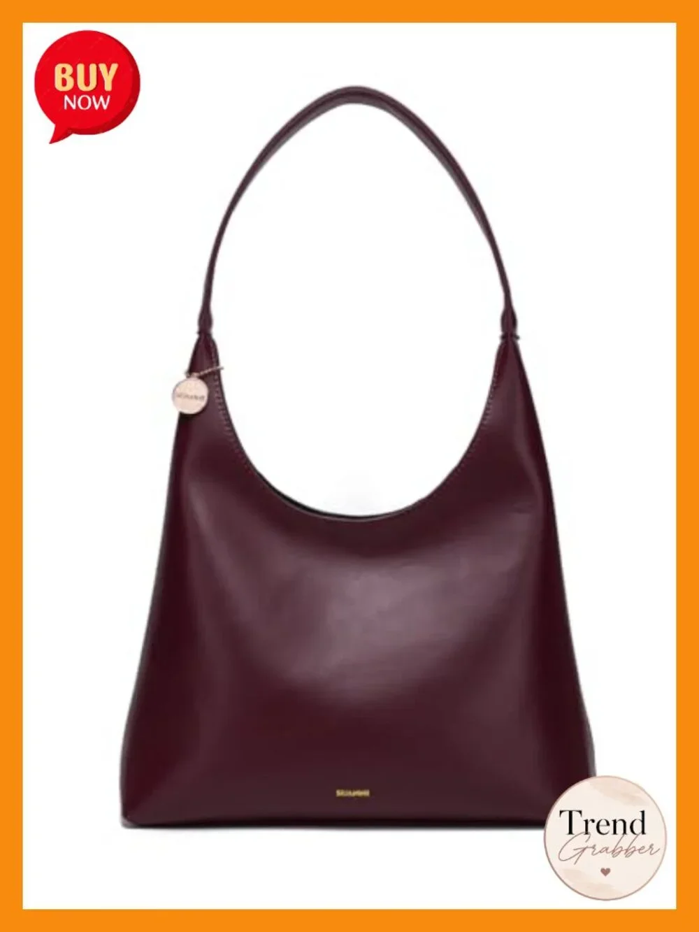 Slouchy Hobo Bag Vegan Leather Tote Shoulder Purse Large